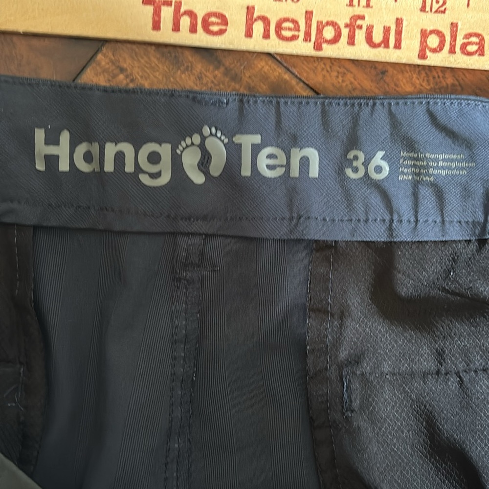 HANG TEN | Mens Hybrid Shorts Lightweight Stretch Quick Dry Variety - Picture 8 of 9